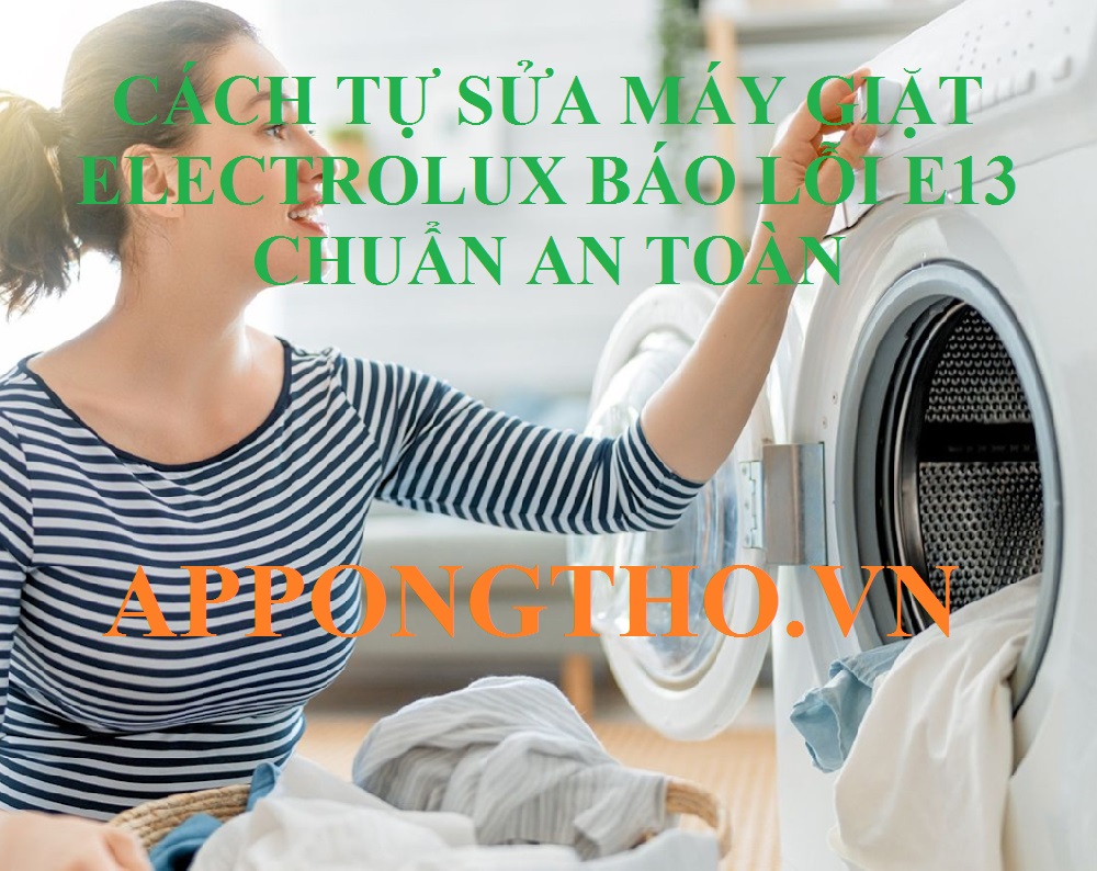 Khởi động lại có khắc phục lỗi E13 máy giặt Electrolux không?