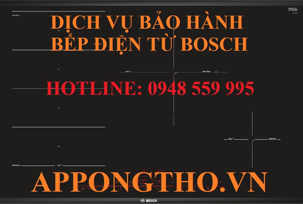 Những Cam Kết Vàng Của Trung Tâm bảo hành bếp từ Bosch